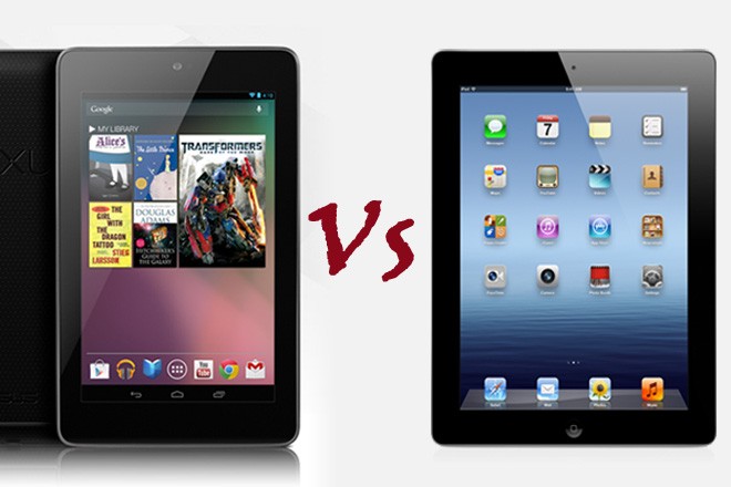 Apple New IPAD Vs Google Nexus 7