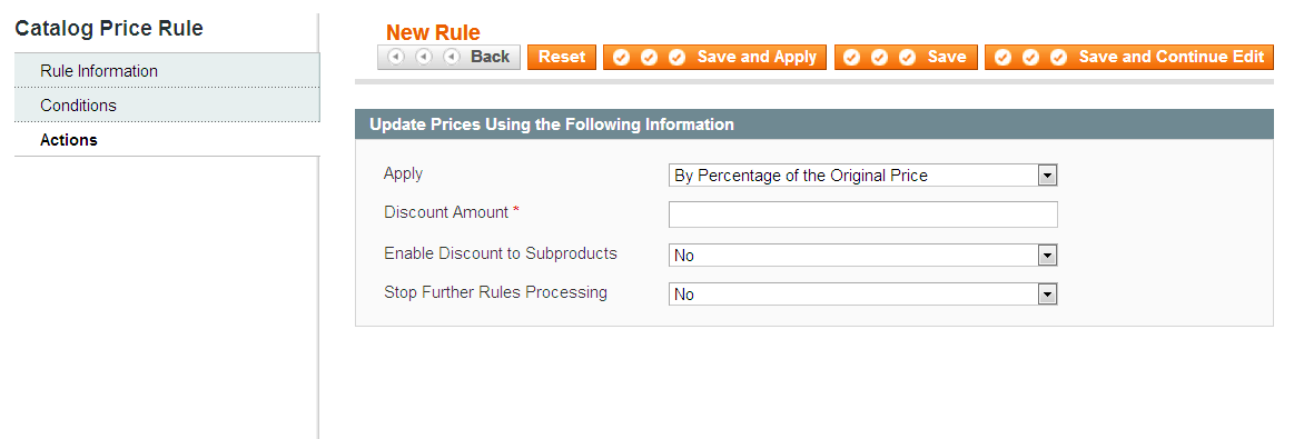 Magento Tutorial–Catalog Price Rules (Part 1)