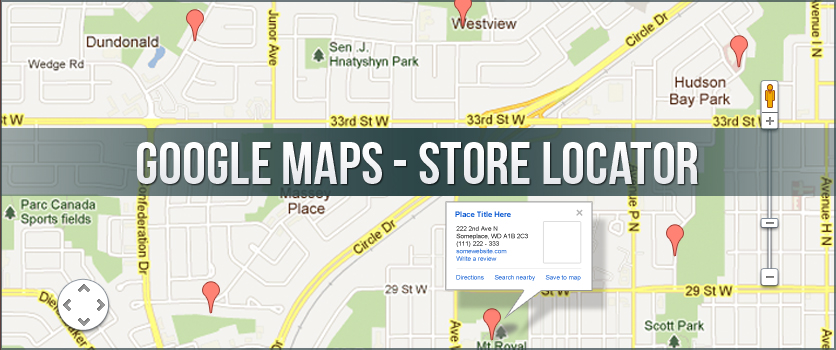 Global and Local Online Marketing with Google Maps