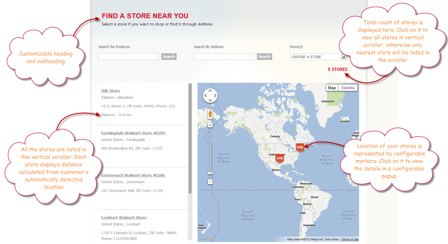 How to Integrate Google Maps Store Locator in Magento