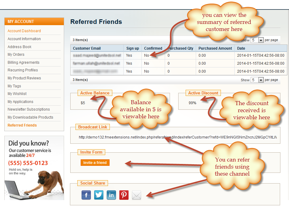 Implementing Referral Management System in Magento – Refer a Friend