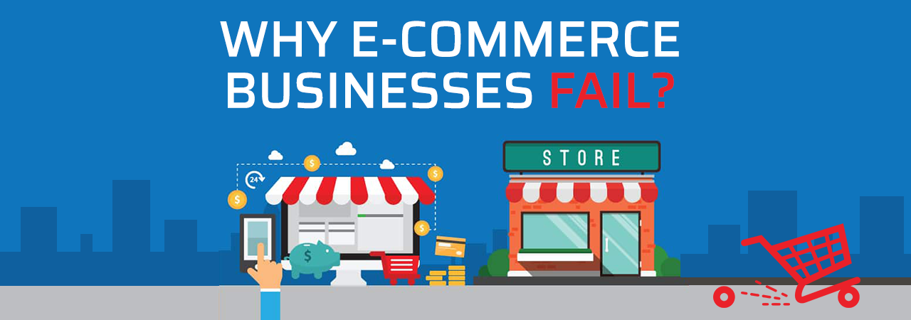 Why Ecommerce Businesses Fail - Infographic
