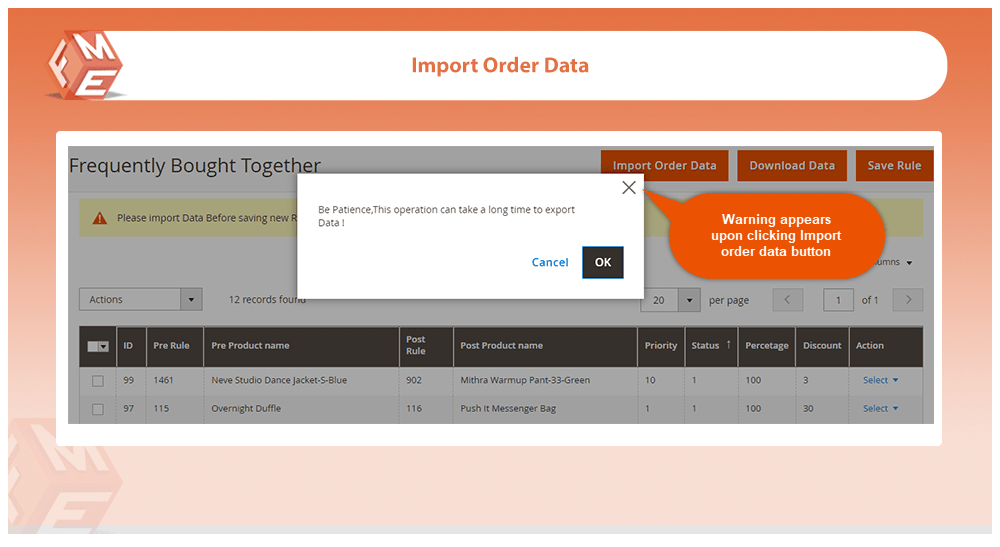 Import Order Data