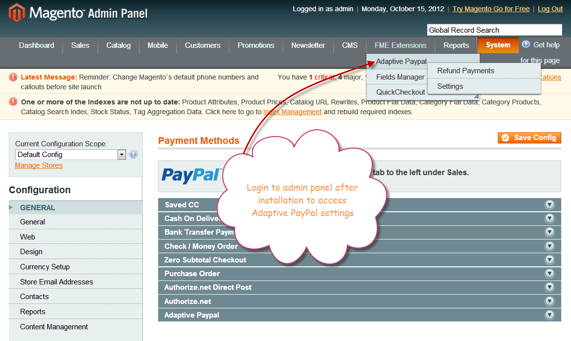 Adaptive Payments - Paypal
