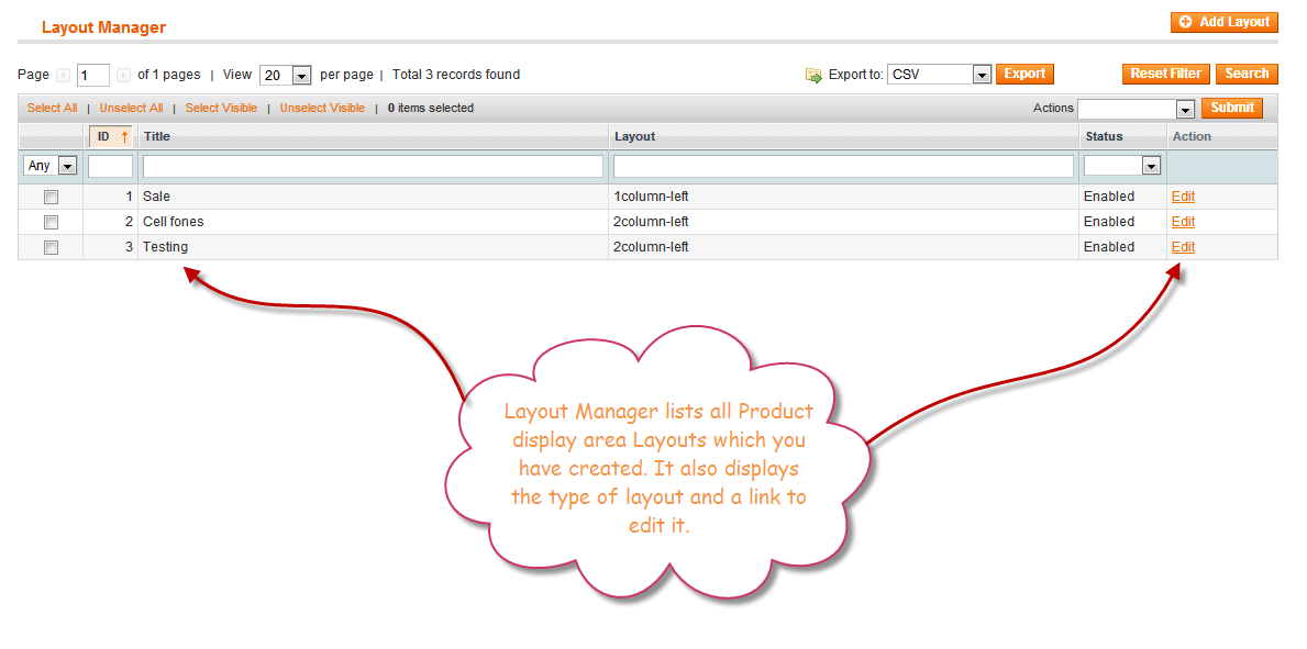 Featured Product Layout Magento Extension