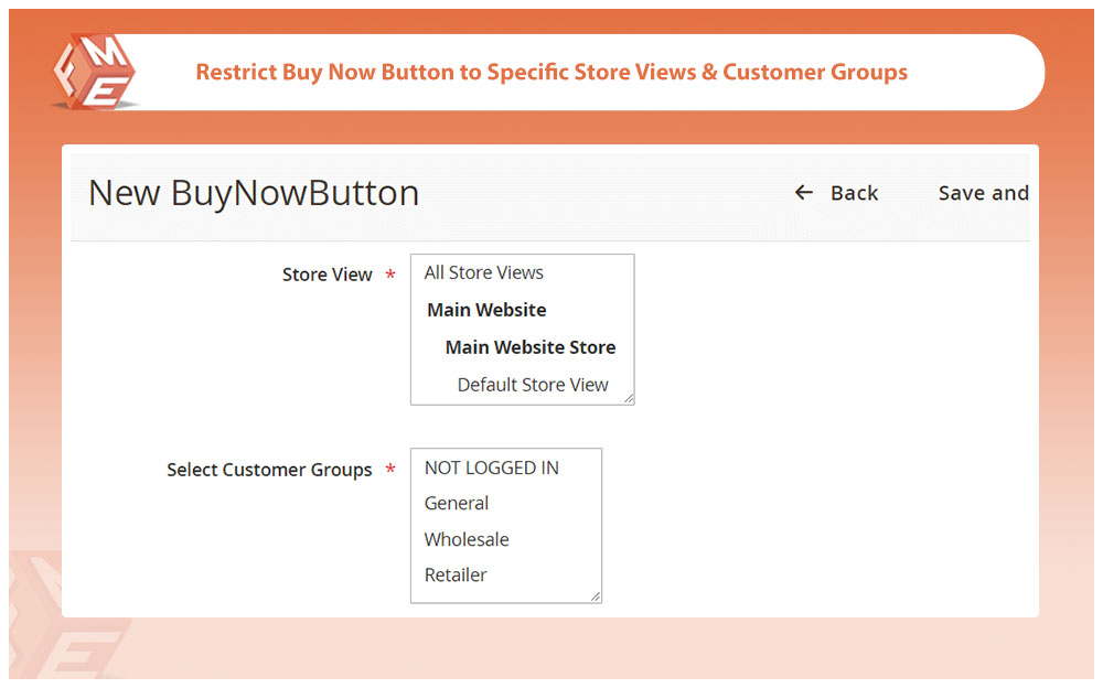 Restrict Magento 2 Buy Now Buttons