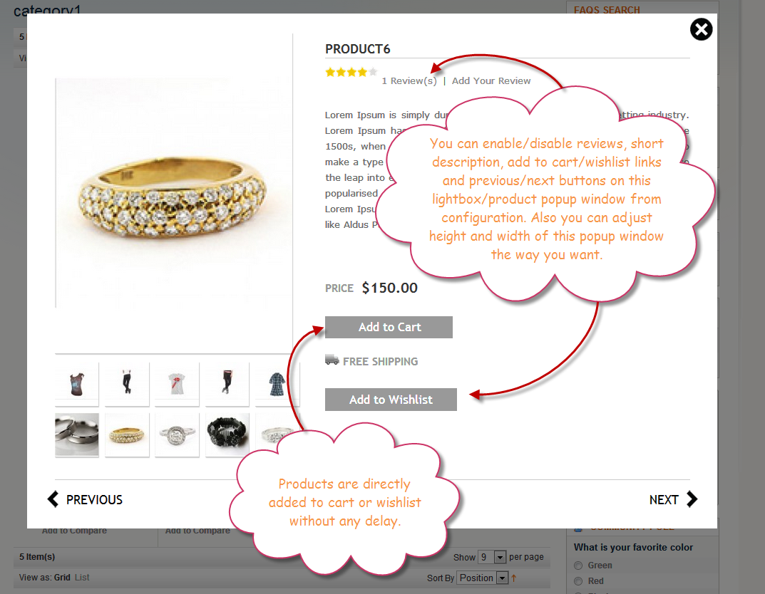 Product Quick View - Magento Extension