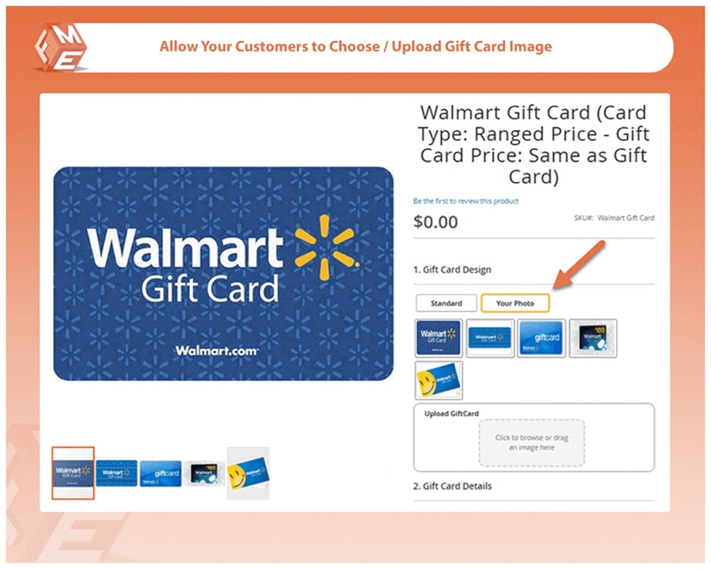Gift Card Product