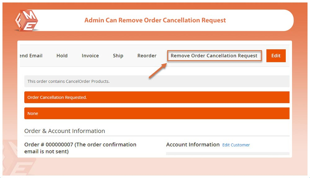 Remove Order Cancellation Request