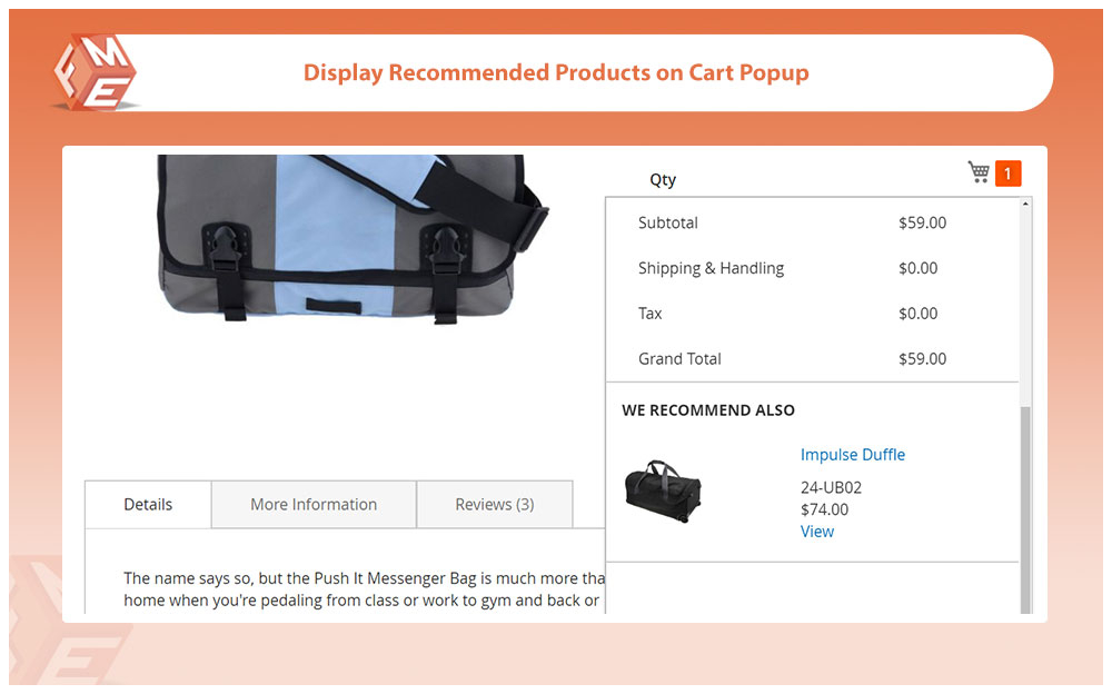 Add Auto Scroll to Cart Button & Display Recommended Products