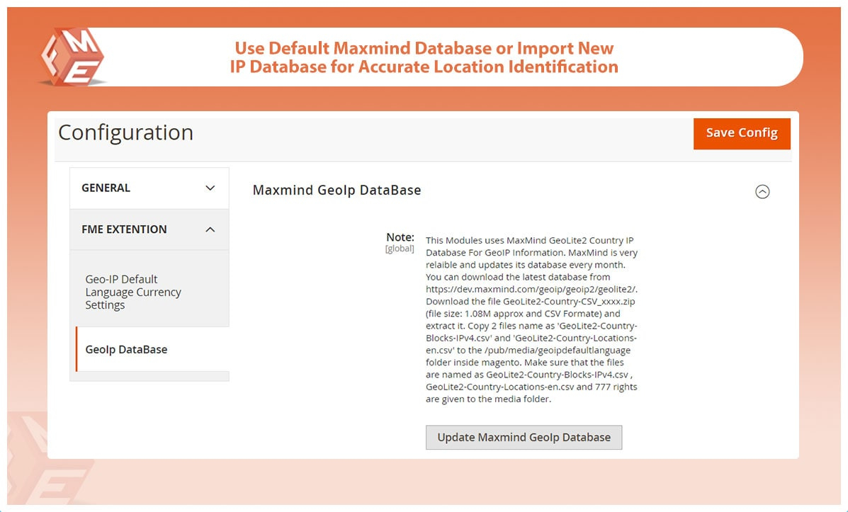Maxmind GeoIP Database