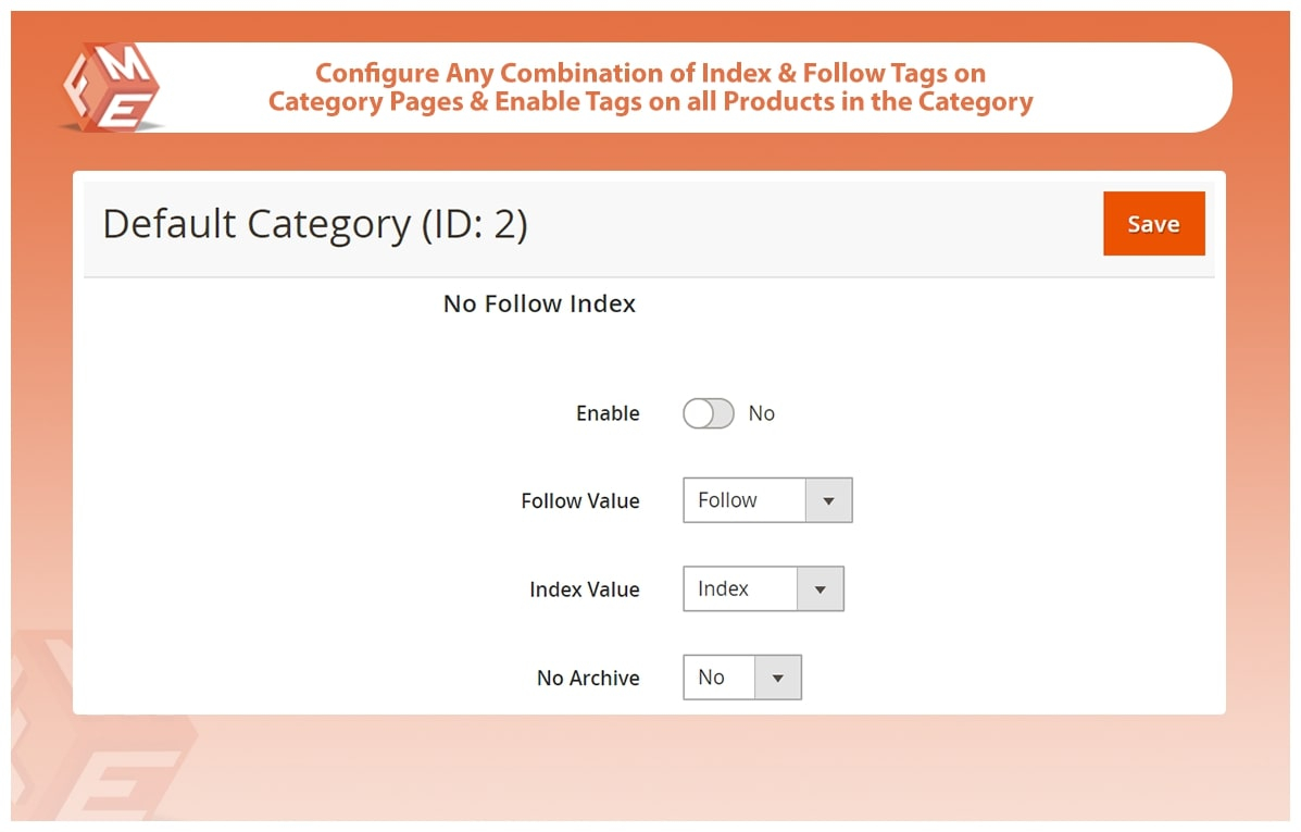 Enable Tag on Category Including All its Products