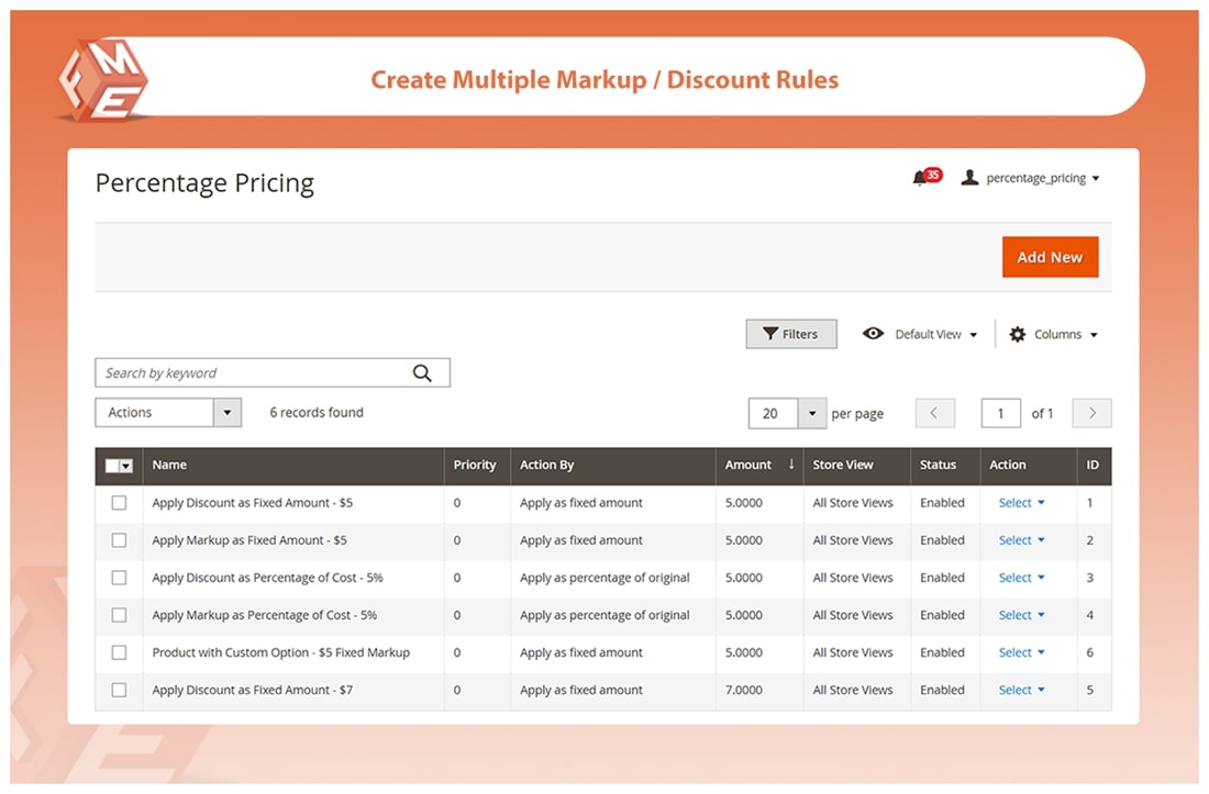 Manage Pricing Rules