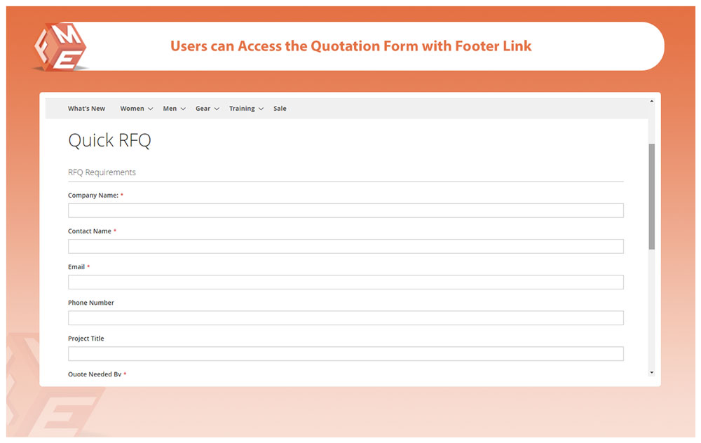 Magento Product Inquiry Form