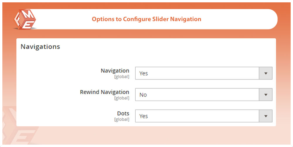 Configure Slider Navigation