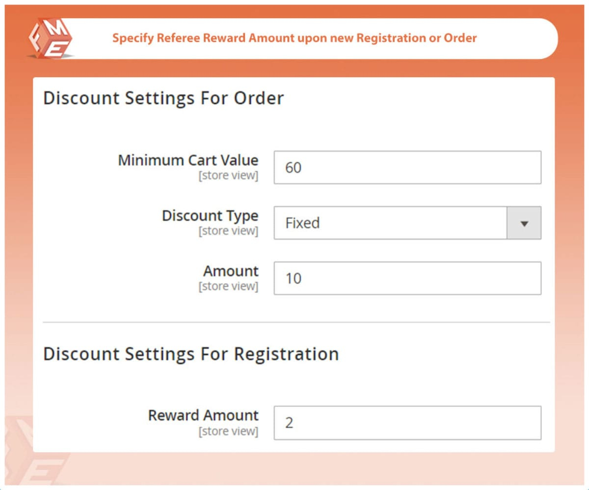 Specify Minimum Order Amount For Availing Discount