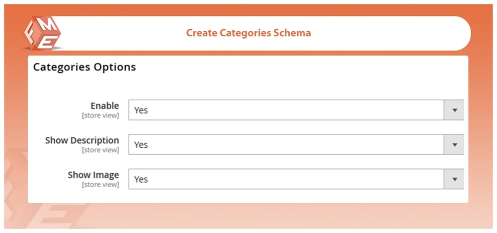 Configure Category Schema