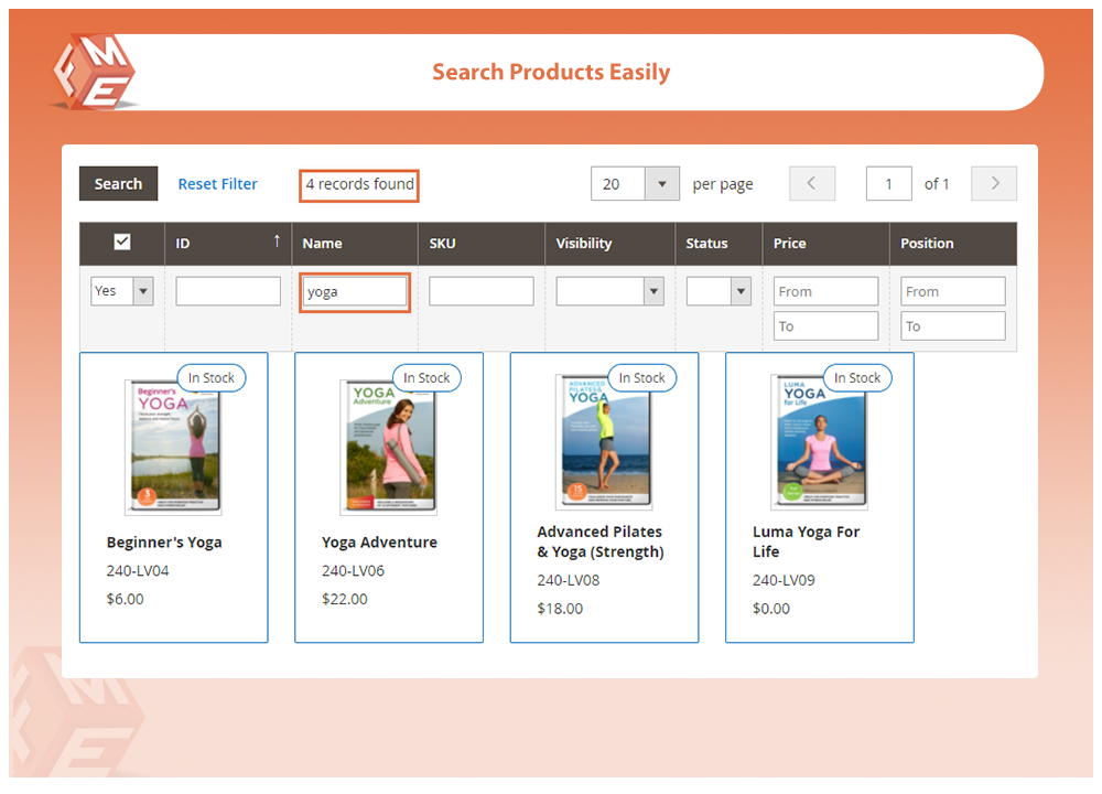 Search Products Easily