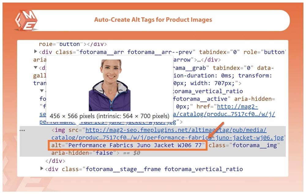 Magento 2 Product Image Alt Text