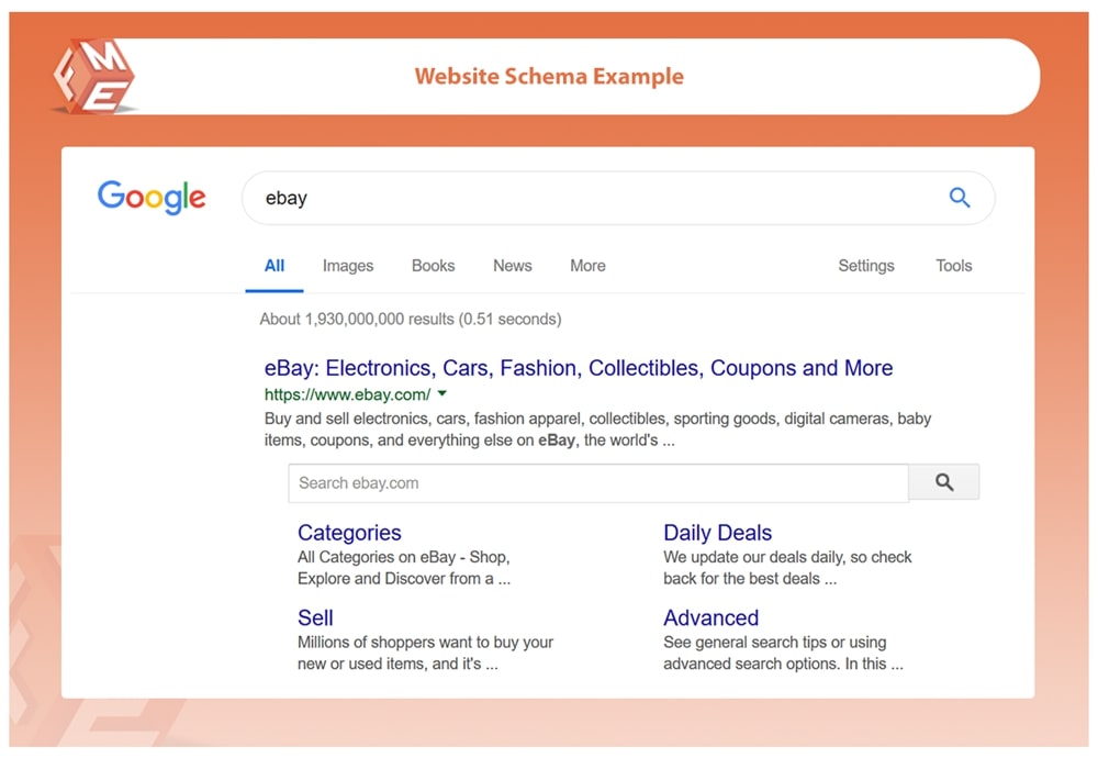 Show Searchbox in Rich Snippet