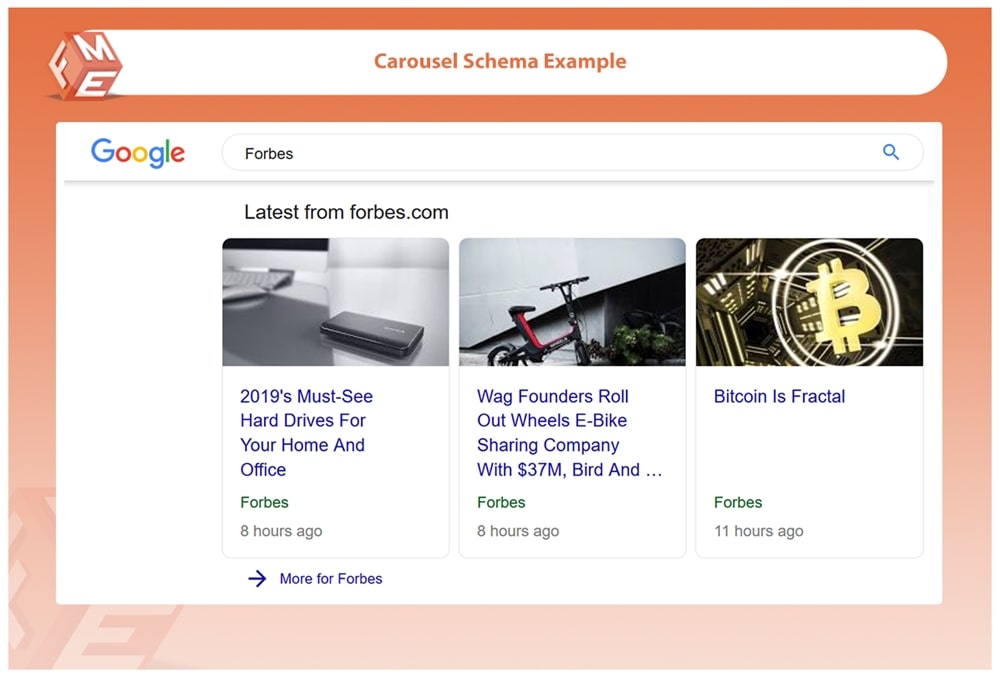 Option to Setup Carousel in Rich Snippets