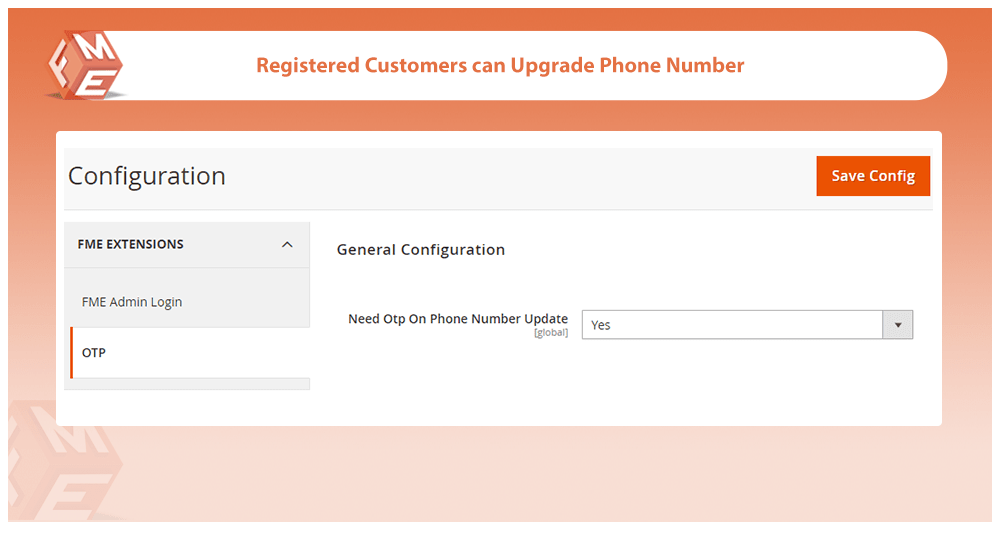 Allow Customers to Update OTP Number/Email